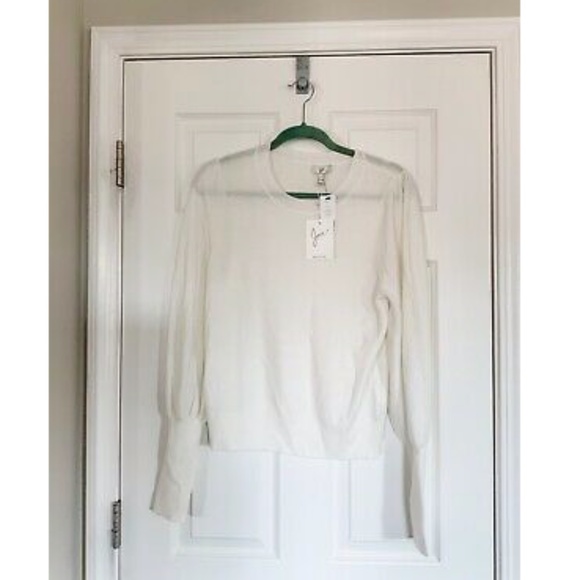 💖HP💖 NWT Joie Noely Porcelain Sweater -  $268 L - Picture 3 of 6